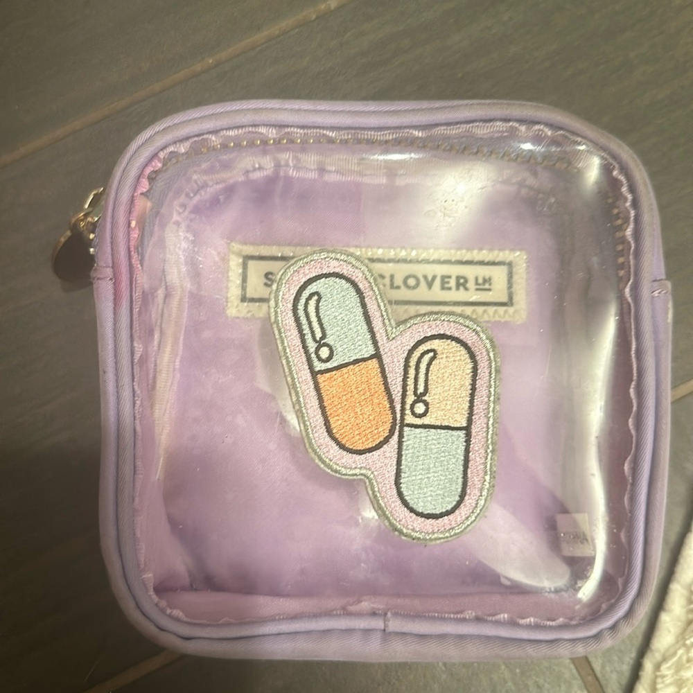 Stoney Clover Lane Small Clear Pill Pouch
